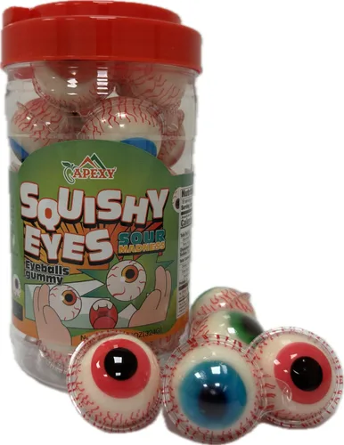Miniatura 16 de Apexy Mixed Planets - Dulces Gomosos con Centro Líquido Afrutado Sin Grasa, Divertidos y Deliciosos Dulces Temáticos del Espacio Ideales