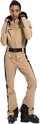 Miniatura 12 de GSOU SNOW Womens Ski Suit One Piece Snowsuit Snowboard Slim Insulated Jumpsuit Jacket Waterproof Windproof for Outdoor Sports