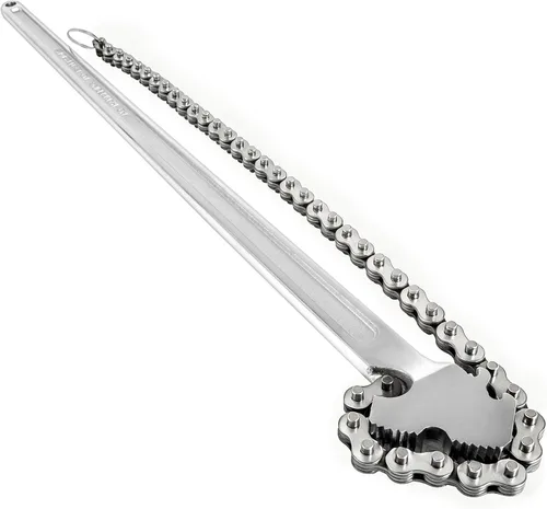 VEVOR Llave de cadena de tubo de 24 pulgadas Llave de cadena resistente de 6.7 pulgadas