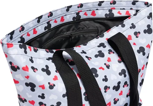 Miniatura 5 de Disney Bolsa de viaje con cremallera y estampado de iconos de Mickey y Minnie Mouse