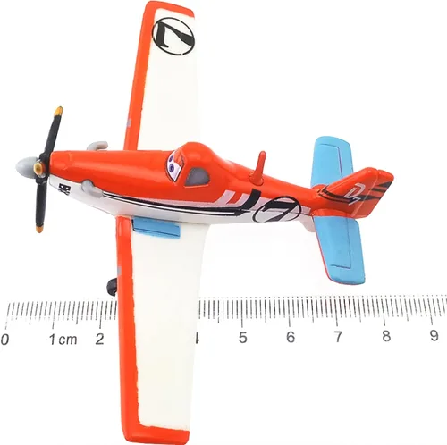 Miniatura 5 de Secxifeo Pixar Planes No.7 Dusty Crophopper 1:55 Metal Diecast Juguetes Educativos Aviones Modelo 1