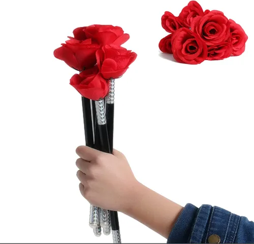 Miniatura 7 de VANTIYAUS Se adhieren a la rosa+flor Trucos de magia Flores que aparecen de cerca de la etapa de la calle, accesorios mágicos fáciles de espectáculo