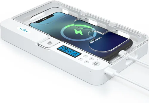 ySky - Caja de bloqueo de teléfono con temporizador, dispositivo bloqueador de acceso para teléfonos celulares, limita el acceso al teléfono
