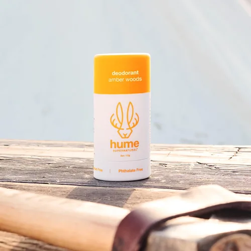 Miniatura 7 de Hume Supernatural Desodorante sin aluminio para mujeres y hombres, seguro para pieles sensibles, probiótico, a base de plantas, sin bicarbonato