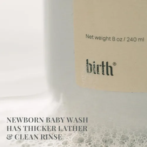 Miniatura 7 de Birth's Baby Shampoo & Wash Gel de baño para niños para pieles sensibles Gel de baño suave para niños y bebés, jabón limpio para bebés - 16 onzas