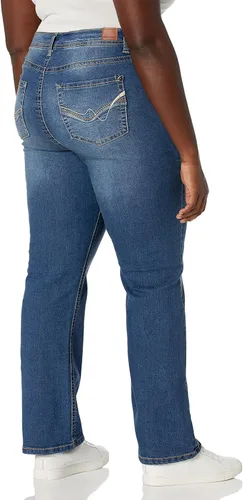 Miniatura 2 de WallFlower Pantalones de mezclilla para mujer Legendary Bootcut Insta Stretch Juniors (estándar y Plus)