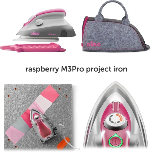 Miniatura 7 de oliso Pequeña bolsa de transporte para mini planchas M2Pro y M3Pro – Funda de viaje se adapta a la mayoría de mini planchas de vapor – Ideal