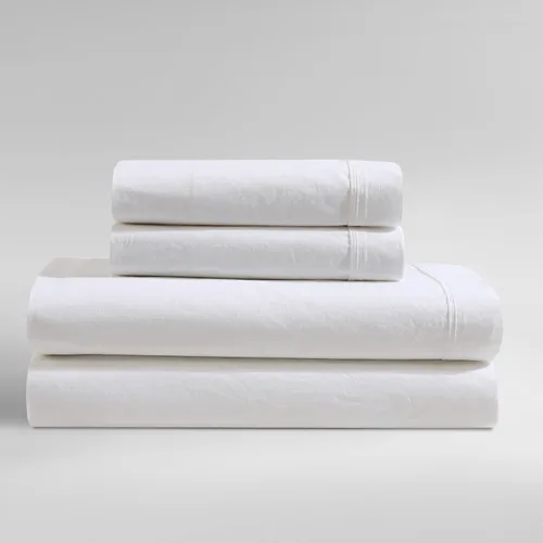 Miniatura 17 de Calvin Klein - Juego de sábanas de tamaño Queen, sábanas refrescantes frescas y a medida con un tacto de percal de algodón naturalmente suave