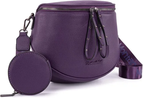 Miniatura 21 de Montana West Bolsos grandes cruzados para mujeres, bolso de cintura con bandolera ajustable