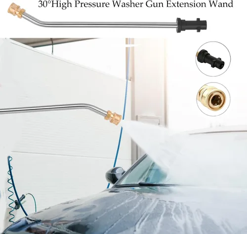 Miniatura 3 de Varita de extensión para lavadora a presión de 17.3 pulgadas, accesorio de pulverización para Karcher K2 K3 K4 K5 K6 K7, 5 boquillas