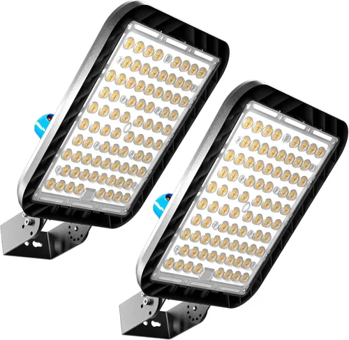 Miniatura 17 de Luz LED de estacionamiento, 240 vatios, 36,000 lúmenes eqv a 1000 vatios luz HID/HPS, 5000 K, atardecer a amanecer, para aire libre, IP65, paquete