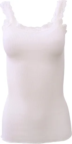 Miniatura 4 de EGI Camiseta sin mangas con ribete de encaje de lana de lujo. Fabricada con orgullo en Italia.
