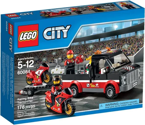 Miniatura 2 de LEGO Ciudad Grandes Vehículos Carreras Bicicleta Transportador