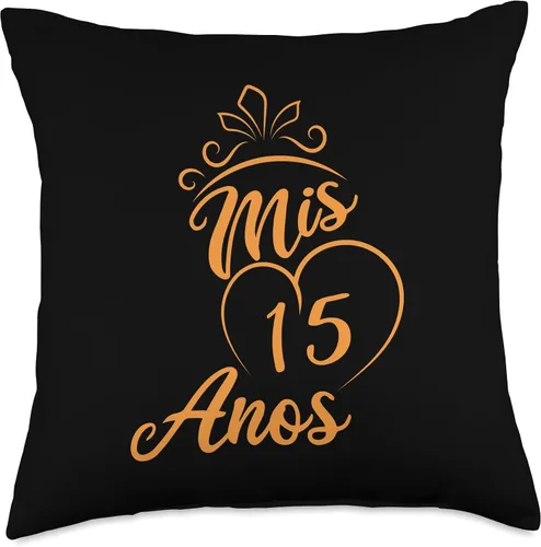 Miniatura 5 de Quinceanera Mis 15 Anos 15th Membrillo Almohada