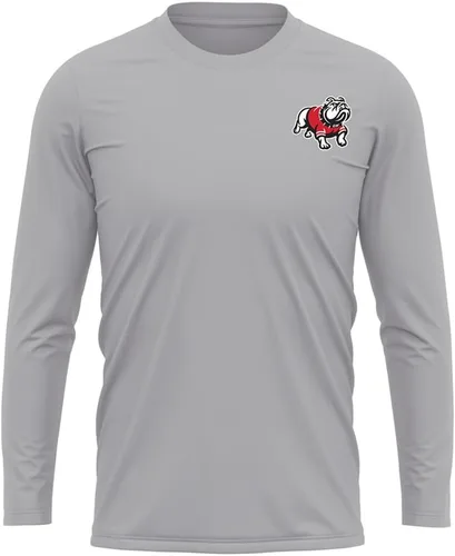 Miniatura 122 de Camisa deportiva de manga larga oficial de la NCAA Collegiate para hombre, con logotipo en el pecho izquierdo, colección Athletic Heather