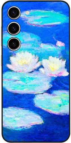 Miniatura 22 de Berkin Arts Funda compatible con Samsung Galaxy S22 Ultra, funda de silicona Art Nouveau Floral Flower (Clematis by Alphonse Mucha)