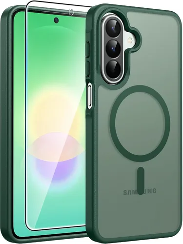 Miniatura 95 de FNTCASE - Funda para iPhone 16 Pro: magnética, mate, translúcida, de grado militar, protectora contra caídas, resistente, fina, duradera y a prueba