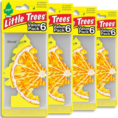 Miniatura 50 de Little Trees - Ambientador de árbol colgante que proporciona un aroma de larga duración para tu hogar o tu auto. Aroma Bayside Breeze, 24