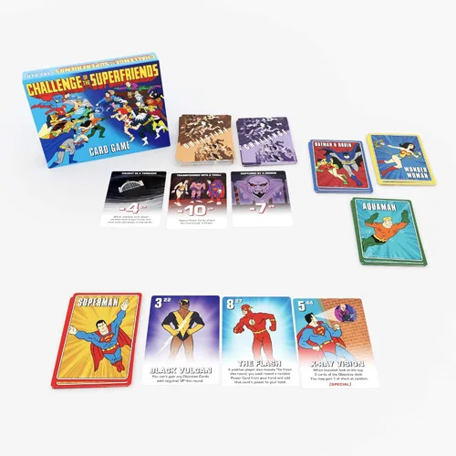 Miniatura 2 de Cryptozoic Entertainment Juego de cartas Challenge of The Superfriends, multicolor