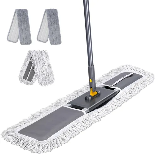Miniatura 13 de Trapeador Comercial de 36", Masthome Trapeador Industrial de Servicio Pesado para Limpieza de Pisos, Trapeador de Polvo Comercial con 3 Almohadillas
