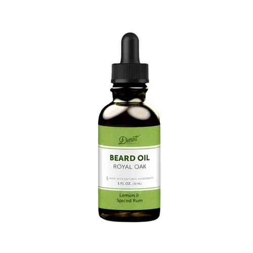 Miniatura 14 de Detroit Grooming Co. Aceite para barba Fórmula hidratante y nutritiva con vitamina E Cereza y tabaco • Traverse City (1 oz)