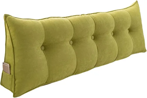 Miniatura 9 de Almohadas de lectura para cama de tamaño Queen para adultos, cojín lumbar de apoyo para cabecera, almohadas triangulares de cuña para dormir