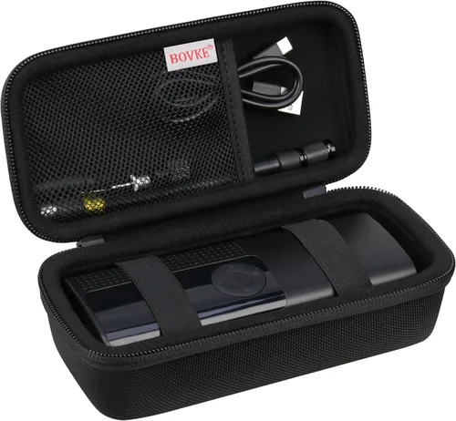 BOVKE Funda de viaje compatible con inflador de neumáticos, compresor de aire portátil, bomba de aire de 120 PSI, soporte de bolsa de transporte,