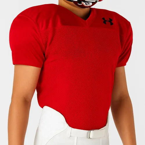 Under Armour - Camiseta de fútbol para jóvenesniños, para práctica y días de juego, transpirable y liviana