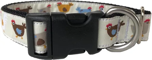 Miniatura 2 de Collar de perro de pollos (se adapta a un perro de tamaño mediano a grande) (mediano (13 a 20 pulgadas)