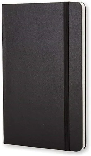 Miniatura 2 de Moleskine Cuadernos clásicos de tapa dura, color negro, 3 1/2 pulgadas x 5 1/2 pulgadas, 192 páginas, cuadrados