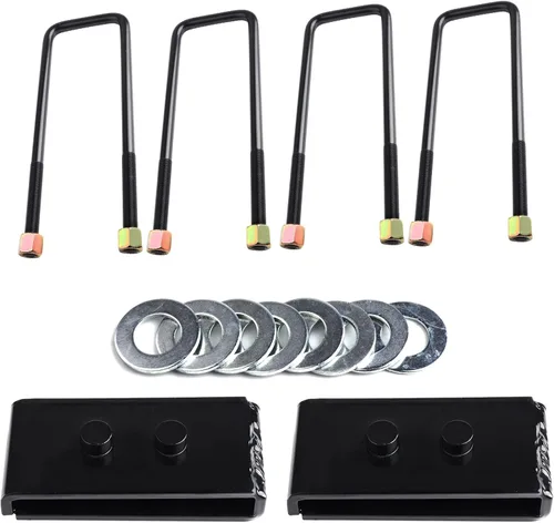Miniatura 9 de SCITOO Kit de elevación de nivelación trasera de 1 pulgada para Ford 2008-2020 Espaciador de puntal de elevación de 1 pulgada compatible con bloques