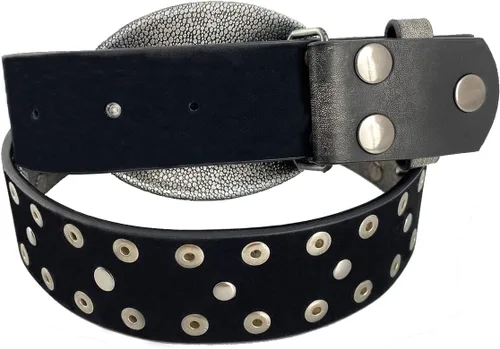 Miniatura 7 de TOPACC Cinturones occidentales para mujer y hombre Cowboy Country Cinturones con hebillas para jeans pantalones Rodeo