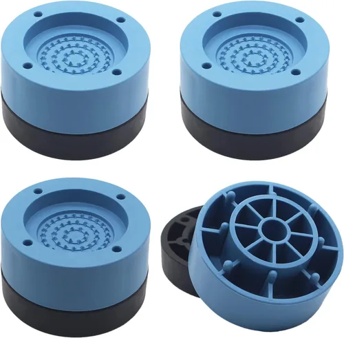 Miniatura 15 de 4 juegos de elevadores redondos negros para muebles, elevadores de cama resistentes, altura de 1 pulgada, 2 pulgadas, 3 pulgadas, elevadores de cama