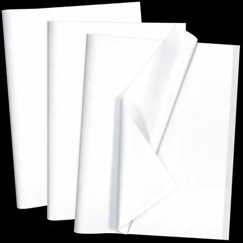 Miniatura 15 de 100 hojas de papel de seda plateado Artdly 12 x 20 pulgadas, papel de regalo plateado a granel para bodas, cumpleaños, proyectos DIY, envoltorios