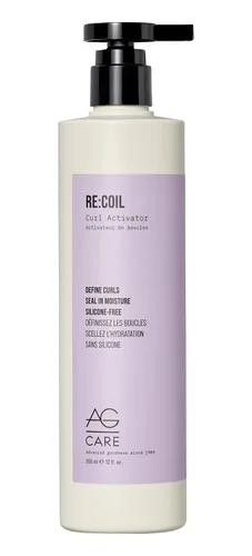 Miniatura 13 de AG Care Re:Coil Activador de Rizos Crema para Rizos con Aminoácidos de Queratina - Crema Ultra-Nutritiva para Cabello Rizado para Rizos Definidos