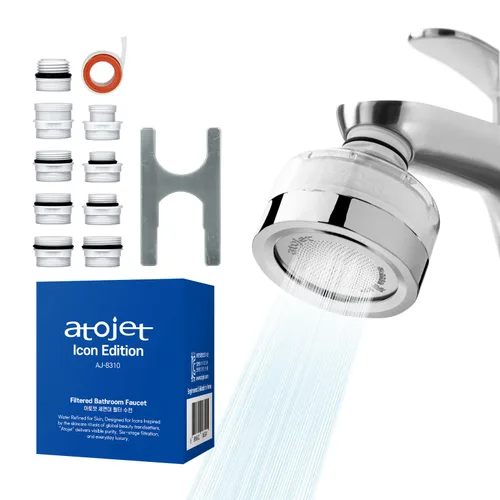 Filtro limpiador para grifo de lavabo inspirado en la cultura de belleza de Corea, filtros de carbono puro para agua de baño y cocina | Filtro Grifo