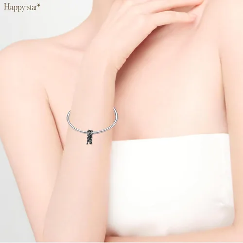 Miniatura 3 de HappyStar Charms Beads fits for Pandora Charms Bracelets for Woman,925 Sterling Silver Star Wars Harry Charms Dangle Pendant,Girl Jewelry Gifts