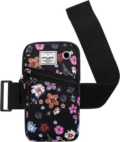 Miniatura 9 de Funda para brazaletes para teléfono celular para mujer, compatible con teléfono celular de 6.28 pulgadas, pantalla completa, color negro