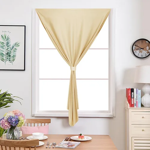 Miniatura 7 de Muamar Cortinas opacas sin taladro, paneles de cortina para ventana fáciles de instalar, juego de 2 paneles de cortinas portátiles para dormitorio