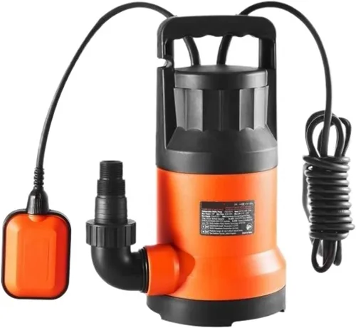 Miniatura 2 de Bomba utilitaria 1HP 4000GPH Bomba de agua sumergible de alto flujo de 31 pies con cable de alimentación de 10 pies de largo para drenar el agua