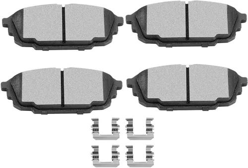 Miniatura 11 de SCITOO Juego de pastillas de freno de cerámica D273 Reemplazo delantero 1984-1985 para Honda para Accord,1988-2000 para Honda para Civic, 1993-1997