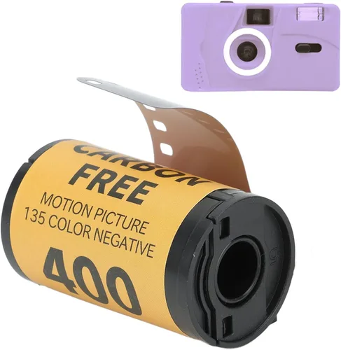 Miniatura 9 de Película de color para cámara de color, rollo de película personalizada 400 de 1.378 in de grano fino y amplia latitud de exposición HD, película