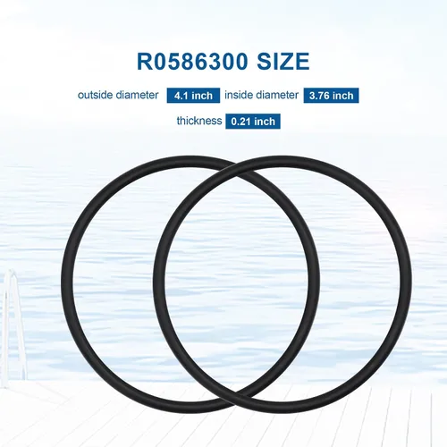 Miniatura 3 de R0586300 - Juntas tóricas de cuello grande para Zodiac Nature 2 Fusion, Fusion Soft, en el interior, Vision para piscina y spa (2 unidades)