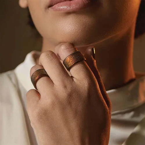 Miniatura 5 de Enso Rings Anillos de silicona de marquesina de Star Wars, colección de anillos anchos, diseño cómodo y flexible