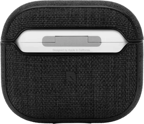 Miniatura 2 de Incase Funda para Airpods Woolenex - Funda para Airpod de 3ª generación, duradera, ligera y protectora con tela de primera calidad, diseño Asfalto
