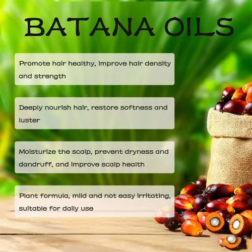 Miniatura 2 de Aceite de botana crudo para el cuidado del cabello y el cuero cabelludo, pasta de batana hidratante profunda, hidratación fuerte hidrata el cabello