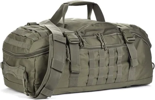 Mochila militar 3 en 1 bolsa de viaje para gimnasio de fin de semana, despliegue de entrenamiento de viaje, Verde, Bolsa de gimnasio 3 en 1