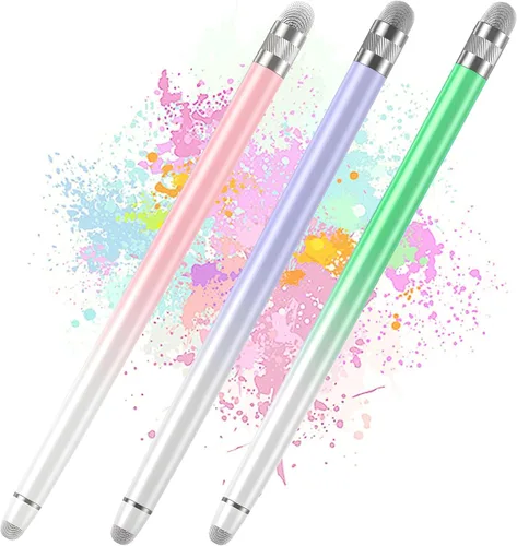 Miniatura 7 de Bopomofo Puntas de Malla de Fibra de Repuesto para Lápices Stylus - 10 Piezas Puntas de Stylus, Puntas de Lápiz Stylus, Puntas de Repuesto de Punta