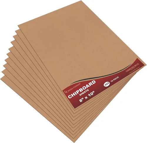 Miniatura 9 de Mega Format Hojas de cartón, aglomerado de grosor 0.030, papel de cartón, insertos para sobres, manualidades, hojas grandes