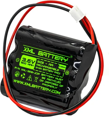 Miniatura 6 de 3.6v 1800mAh AA1800 Ni-MH batería recargable reemplazo para señal de salida luz de emergencia 3.6 V 1800 mAh Ni-MH